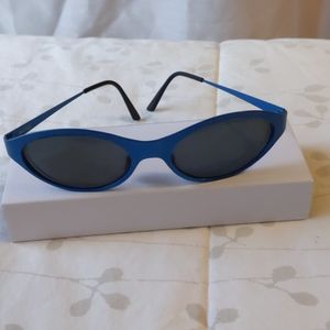 Blue Skinny Sunglasses